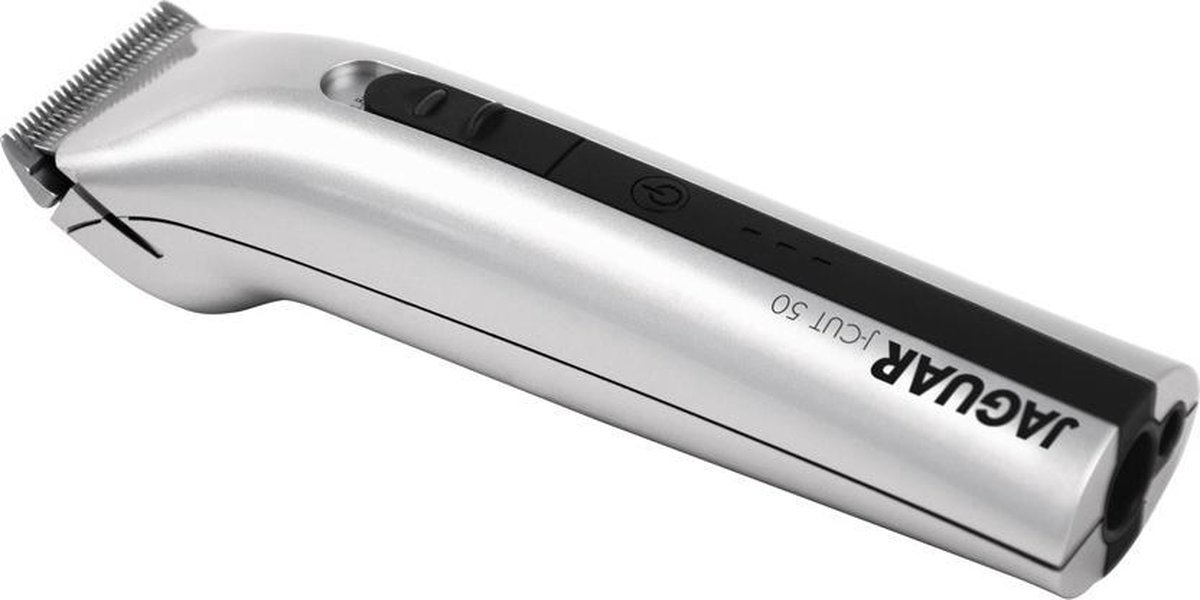 Wat vinden we goed aan de Jaguar J-CUT 50 Oplaadbare Tondeuse Zwart Zilver