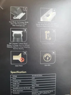 JRL Freshfade 2020C Hairclipper Silver