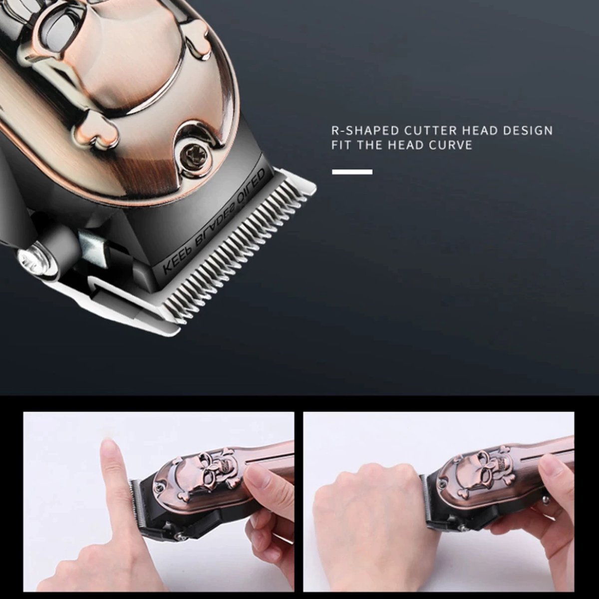 Wat vinden we goed aan de Kemei 3705 Professional Barber Edition Carbon