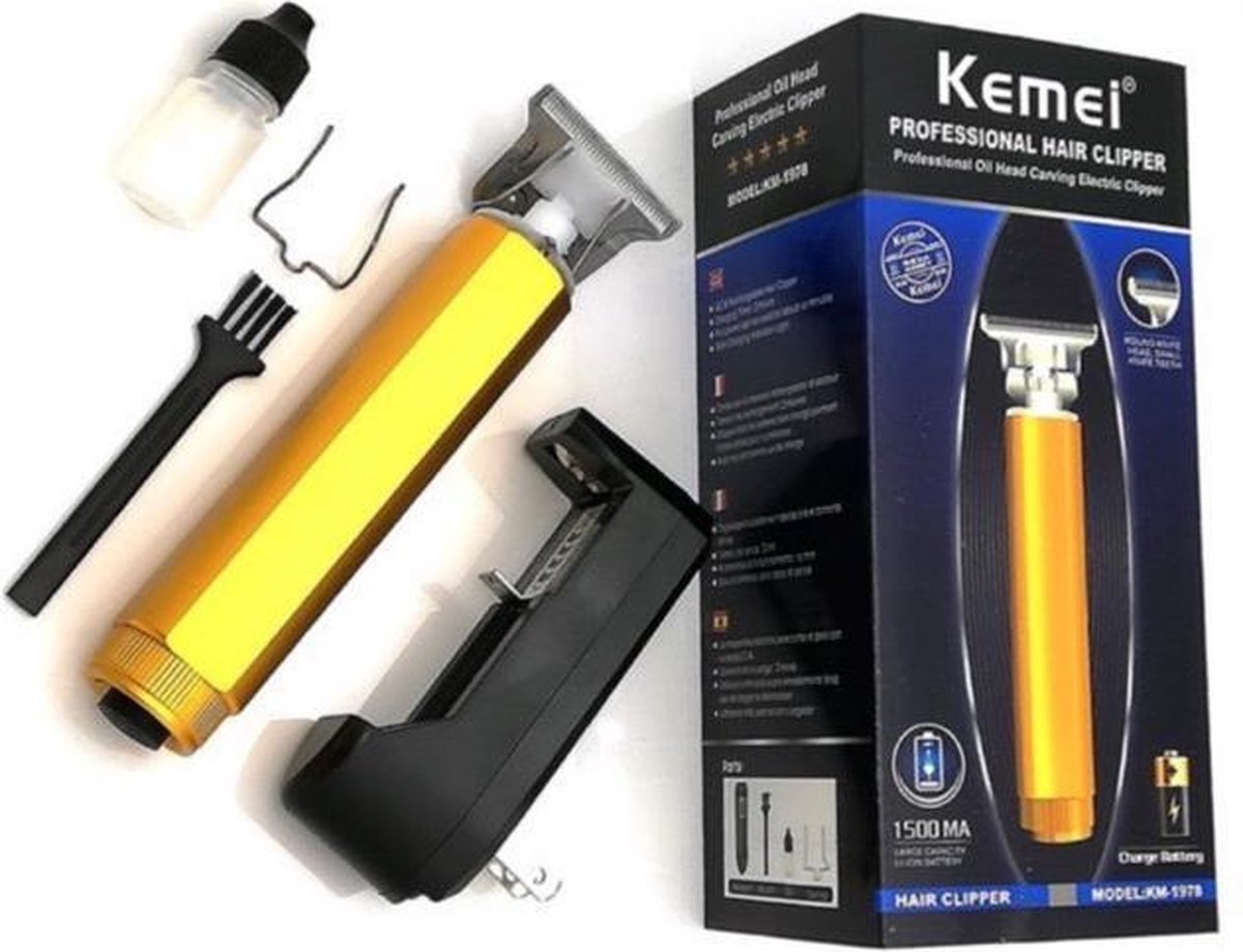 Wat vinden we goed aan de Kemei KM-1978 Draadloze Haartrimmer