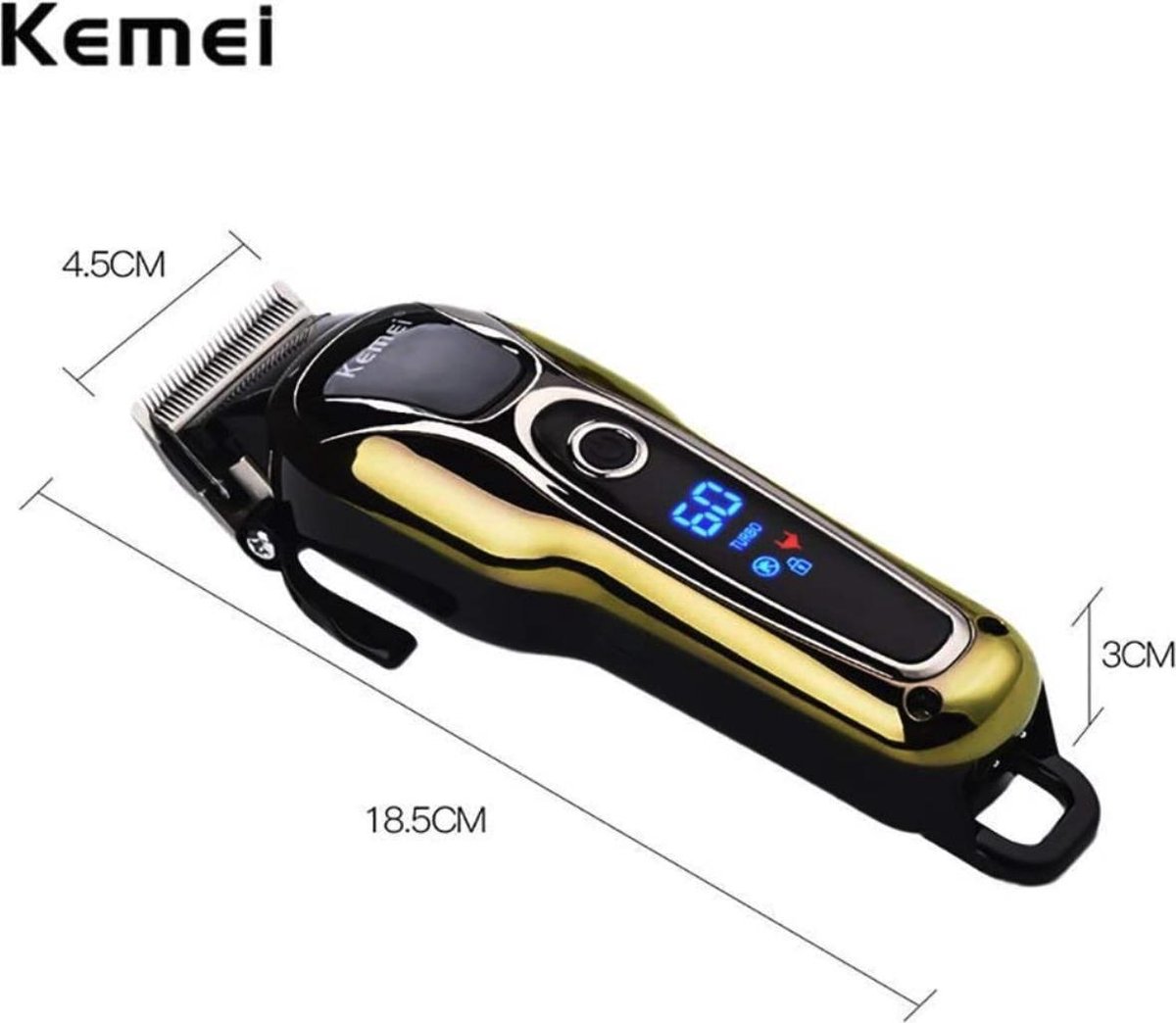 Wat vinden we goed aan de Kemei KM-1990 Tondeuse