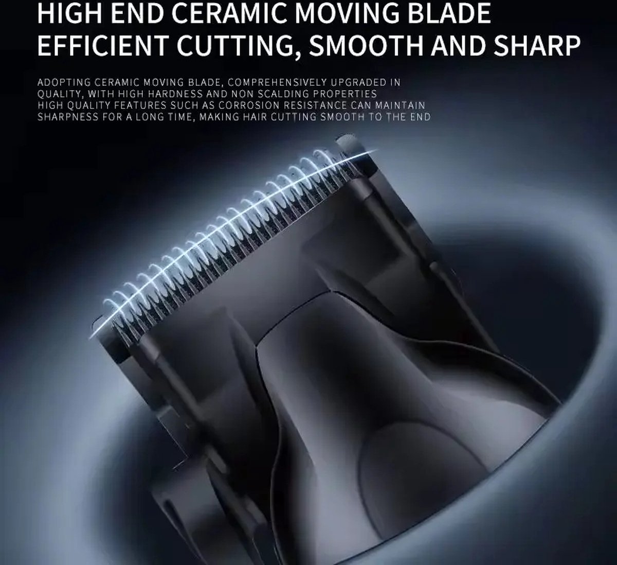 Wat vinden we goed aan de Kemei KM 2290 Draadloze Professionele Tondeuse