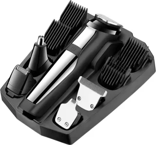 Kemei KM-8601 Tondeuse 5-in-1 Zilver/Zwart