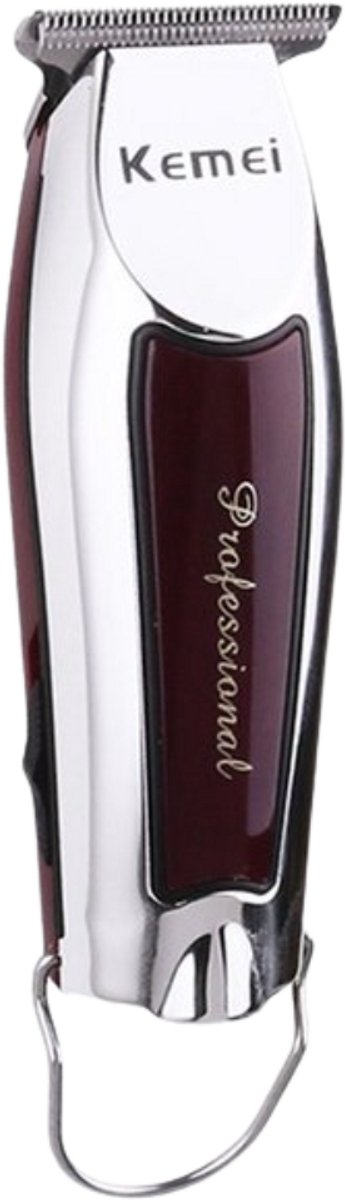 De Kemei KM-9163 T-Wide Carbon Staal Professional trimmer in één oogopslag