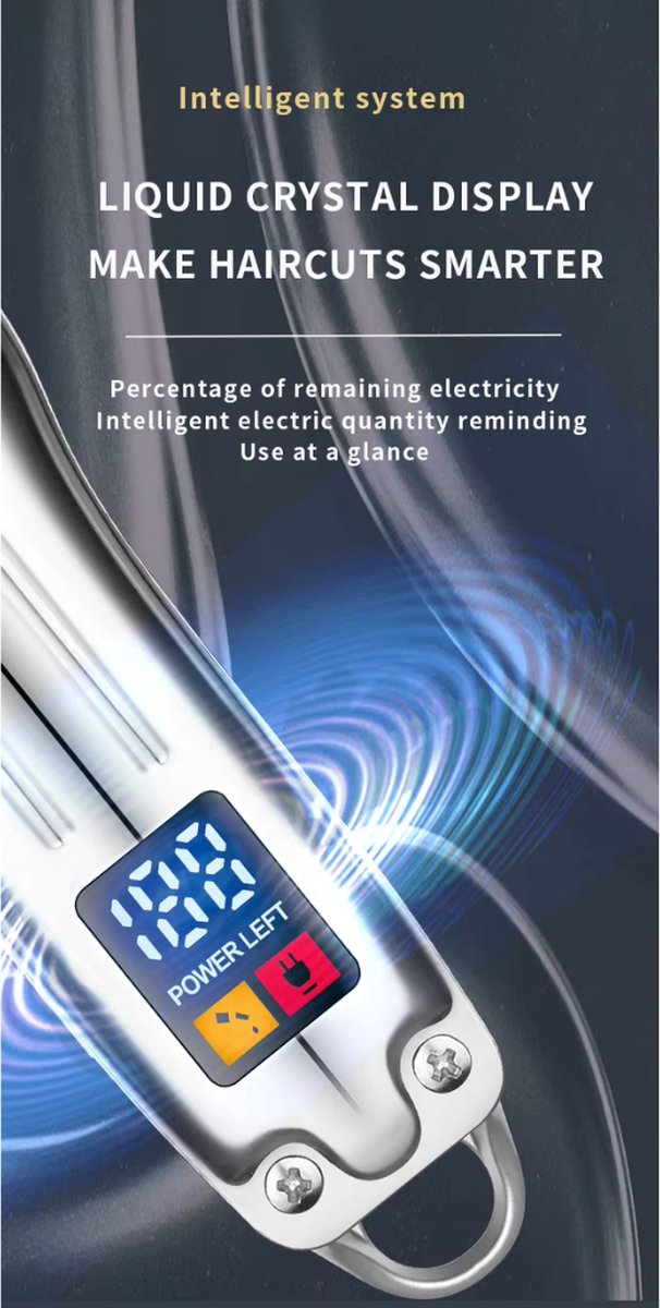 Wat vinden we goed aan de Kemei Professionele Draadloze Tondeuse Zilver