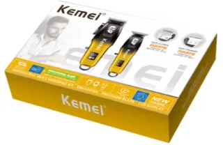 Kemei Professionele Tondeuse- en Trimmerset 2-delig