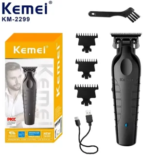 Kemei Tondeuse Trimmer - Zwart