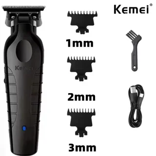 Kemei Tondeuse Trimmer - Zwart