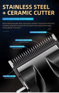 Wat vinden we goed aan de Kemei Tondeuse Trimmer - Zwart