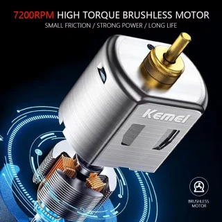 Kemei Tondeuse Trimmer - Zwart