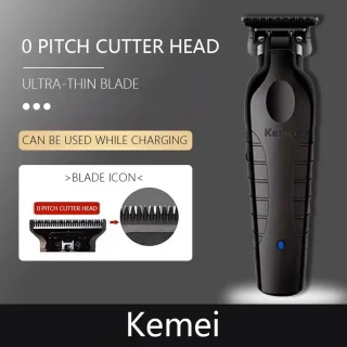 Kemei Tondeuse Trimmer - Zwart