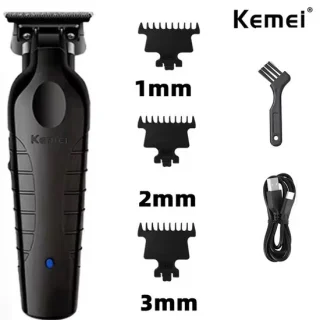 Kemei Tondeuse Trimmer - Zwart