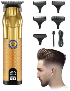 KZQ draadloze elektrische haartrimmer voor mannen