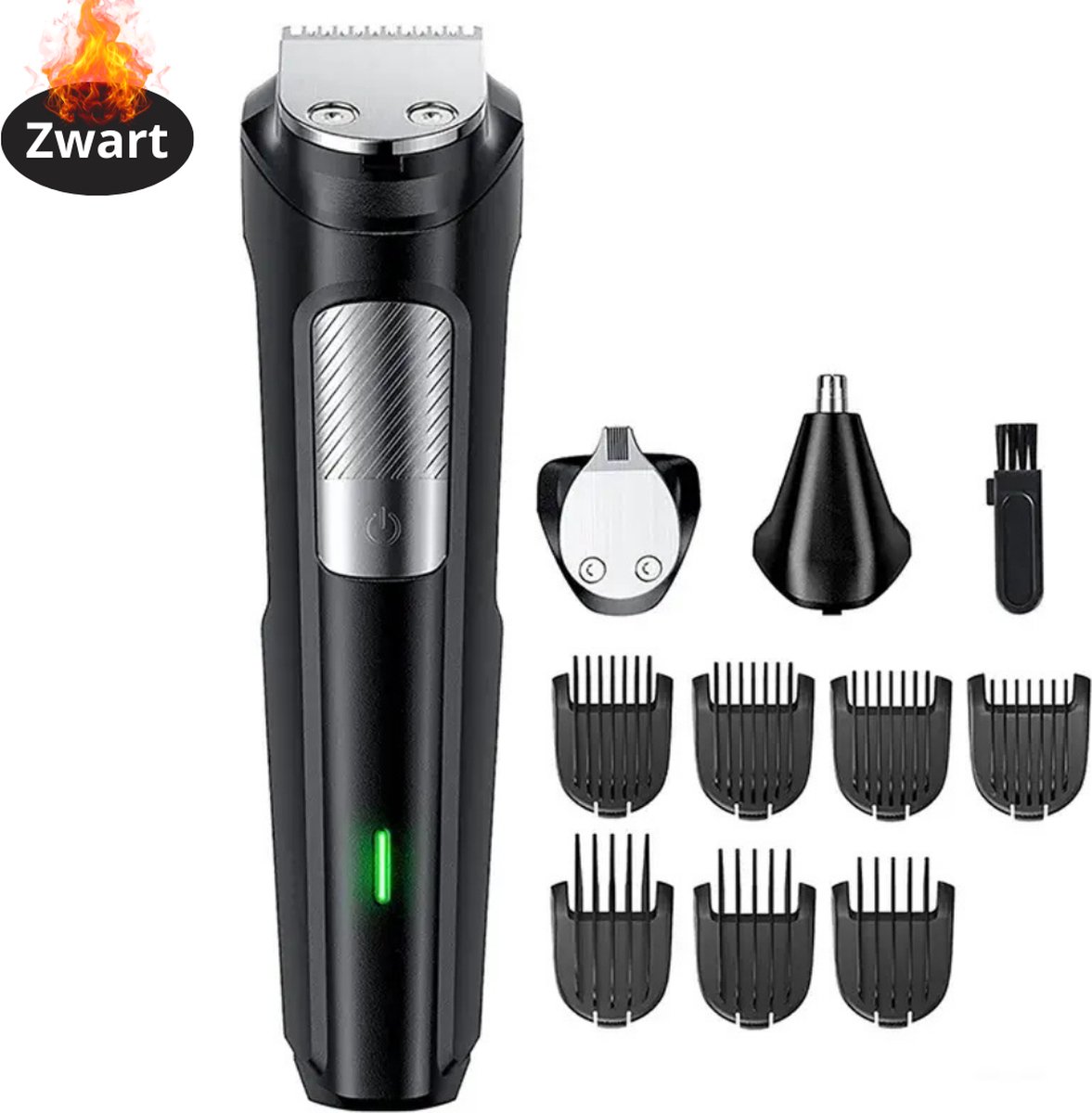 De Livano Tondeuse Bodygroomer Zwart in één oogopslag