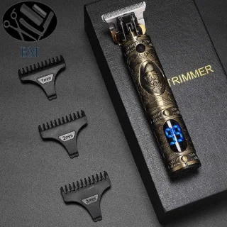 Luxe Groomer Baardtrimmer Draadloos USB Goud