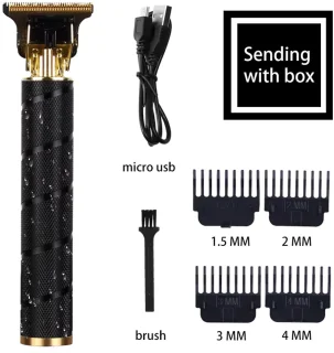 Luxe Trimmer - Tondeuse - Goud/Zilver/Zwart
