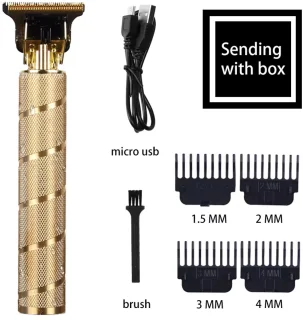 Luxe Trimmer - Tondeuse - Goud/Zilver/Zwart
