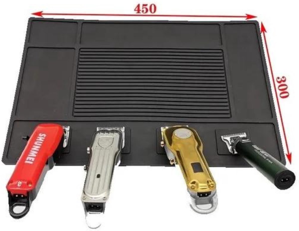 Wat vinden we goed aan de Magnetische Tondeuse Mat voor Kappers en Barbers