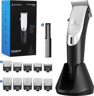 Maintro CL2400 Pro Draadloze Tondeuse Complete Set
