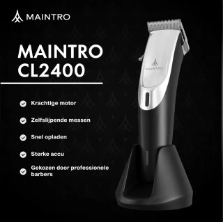 Maintro CL2400 Pro Draadloze Tondeuse Complete Set