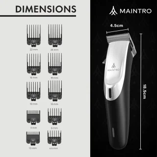 Maintro CL2400 Pro Draadloze Tondeuse Complete Set