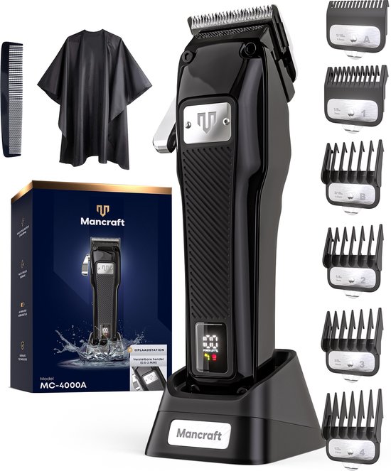 Mancraft MC-4000A: Krachtige, stille en precieze draadloze tondeuse