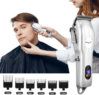 Mannen Haar- & Baardtrimmer - Zilver