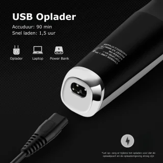 Mannen Tondeuse 11-in-1 Draadloze Haartrimmer & Bodygroomer IPX7