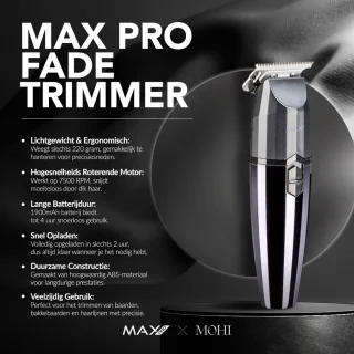 Max Pro Fade Expert Set - Tondeuse en Trimmer