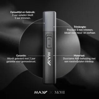 Max Pro Neus- en Oortrimmer