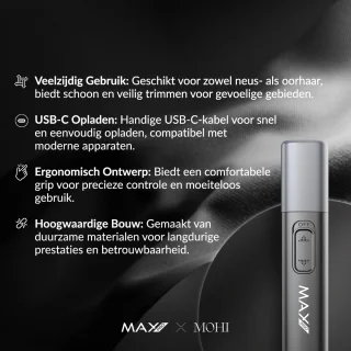 Max Pro Neus- en Oortrimmer