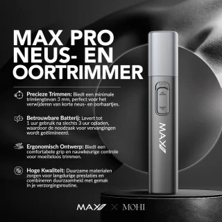 Max Pro Neus- en Oortrimmer