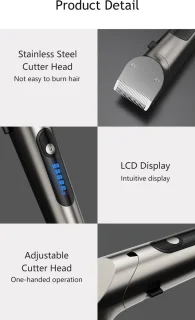Mercadome® Tondeuse Mannen Baardtrimmer Bodygroomer Hair Clipper