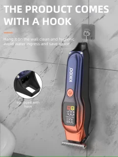Mini Digitale Trimmer Scheerapparaat - Rood/Blauw