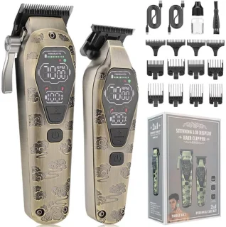 MIVRAY Professionele Tondeuse- en Haartrimmerset