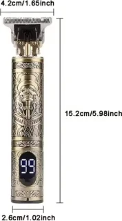 MOONOVA Dragon Style Draadloze Tondeuse & Baardtrimmer
