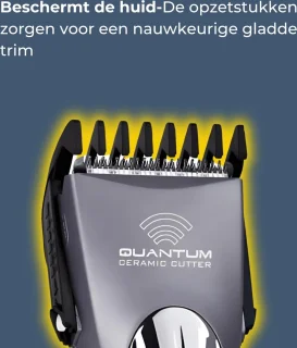 MPM Draadloze Tondeuse Met Keramische Messen