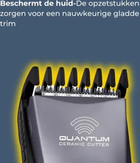 MPM Draadloze Tondeuse Met Keramische Messen