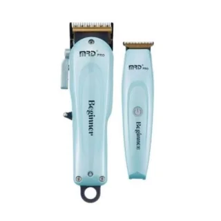 MRD Pro beginnersset tondeuse trimmer blauw