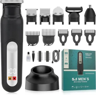 Multifunctionele trimmer voor het hele lichaam (heren) - zwart