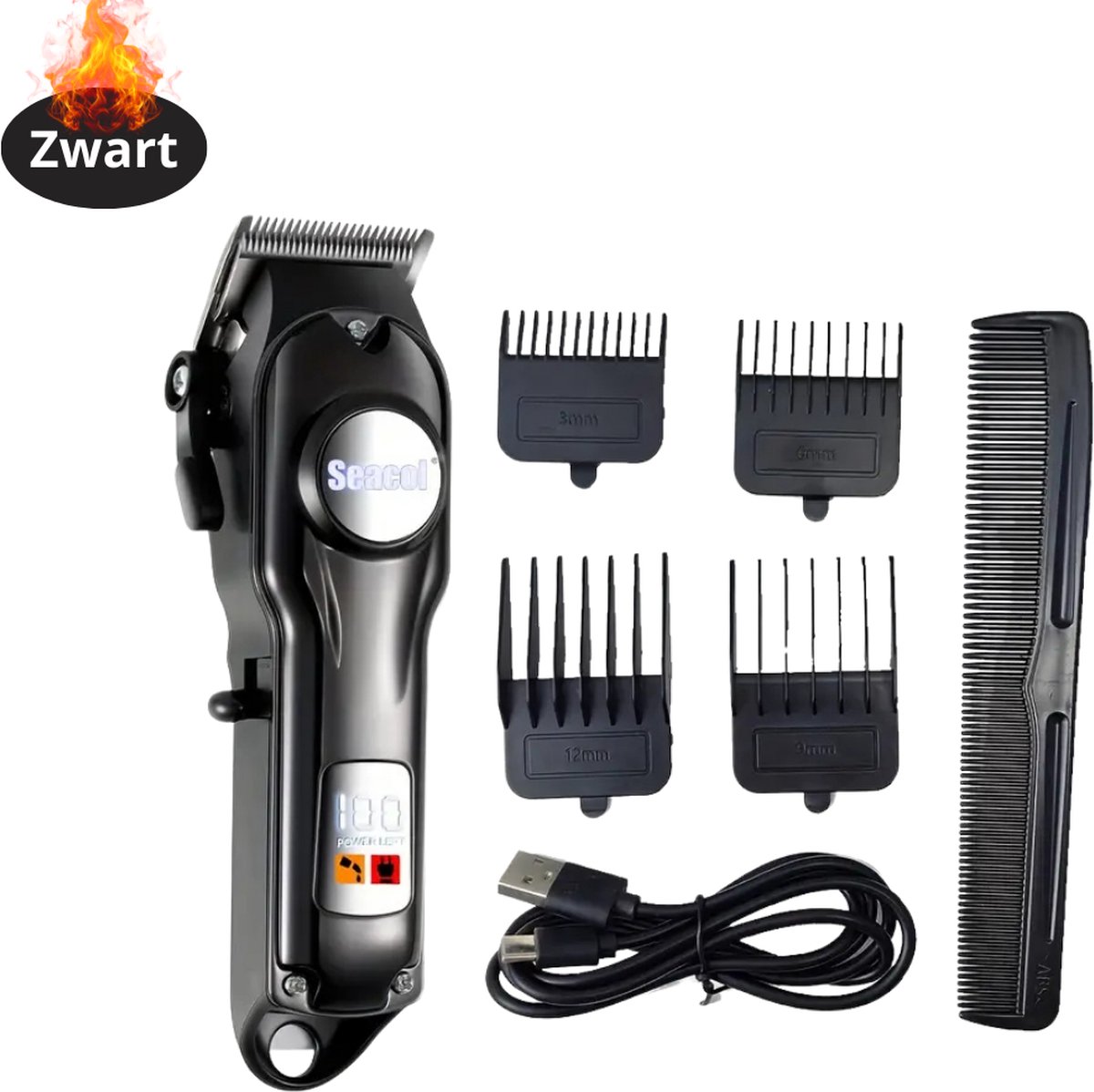 De Nivard Bodygroomer Tondeuse Zwart in één oogopslag