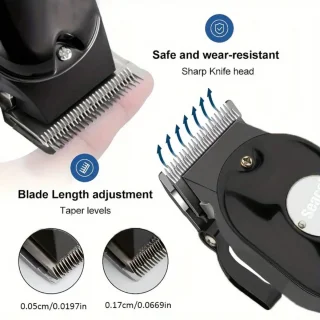 Nivard Bodygroomer Tondeuse Zwart