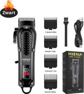 Nivard Bodygroomer Zwart – Tondeuse & Baardtrimmer