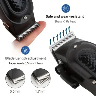 Nivard Bodygroomer Zwart – Tondeuse & Baardtrimmer