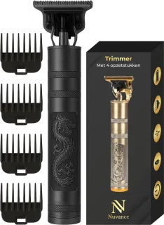 Nuvance Tondeuse Mannen Usb Oplaadbaar