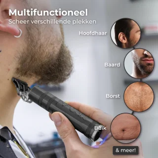 Nuvance Tondeuse Mannen Usb Oplaadbaar