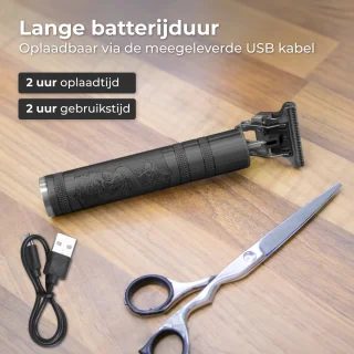 Nuvance Tondeuse Mannen Usb Oplaadbaar