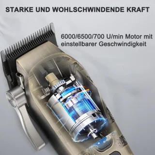 OKWISH Elektrische Tondeuse Set - Brons