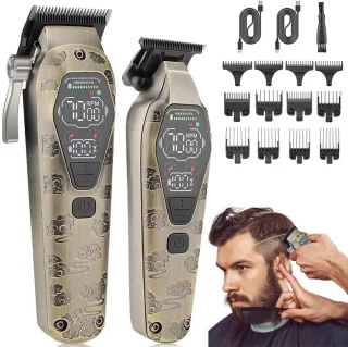 OKWISH Elektrische Tondeuse Set - Brons