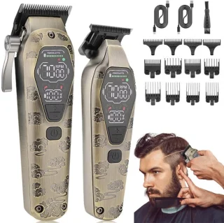 OKWISH Elektrische Tondeuse Set - Brons